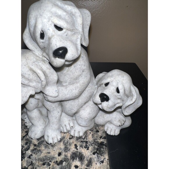 Quarry Critters Dog figurine Petie, Pepe, Pooch Second Nature Design 2001 - Picture 3 of 9